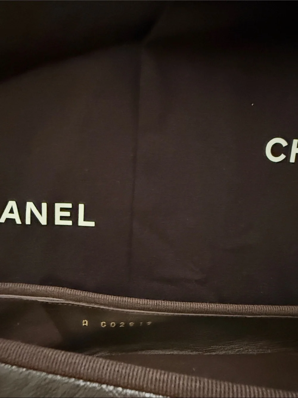 CHANEL Brown/red ballet flat - Picture 3 of 8
